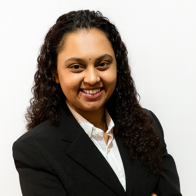 Thishalini Suresh VP of Health Sciences
